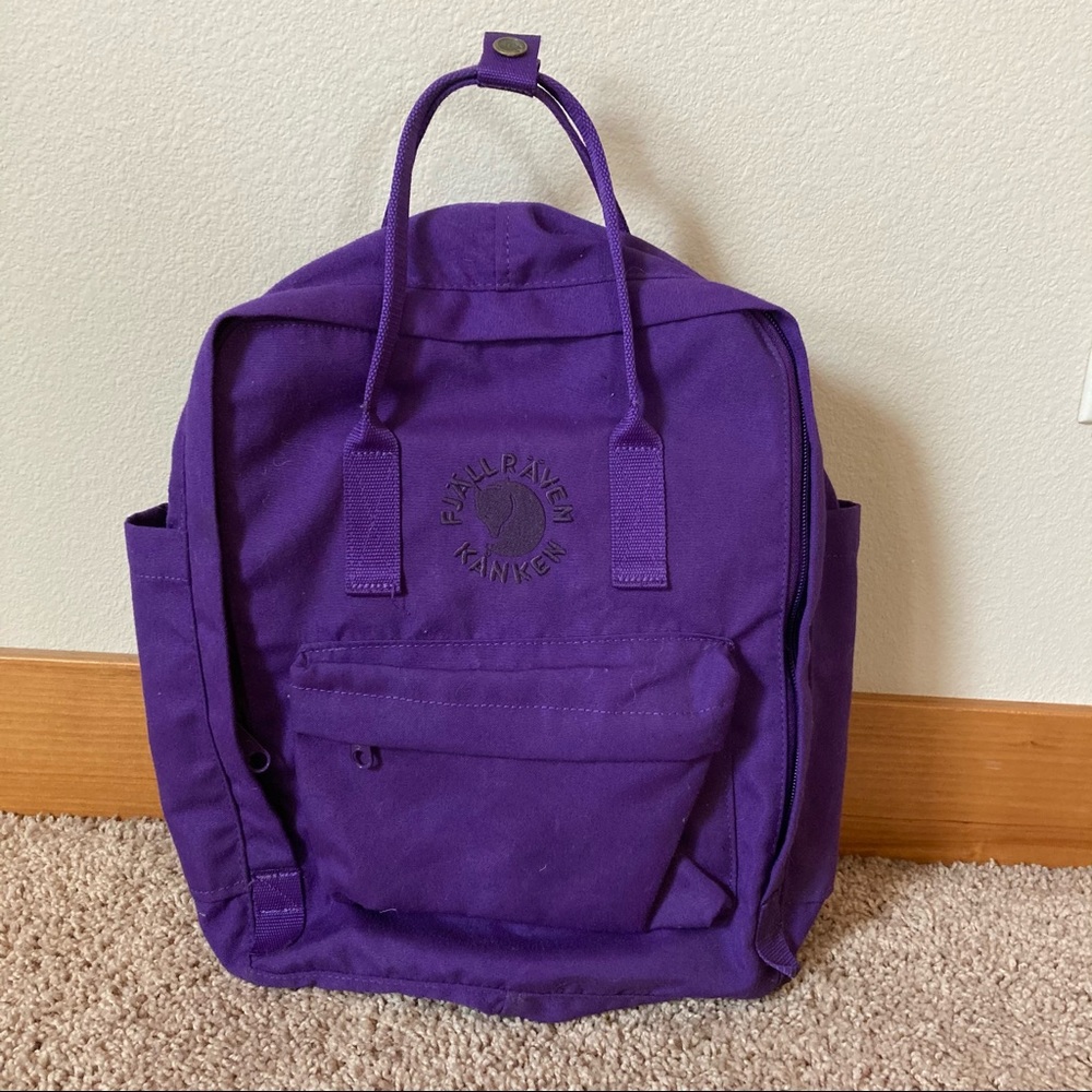 Fjallraven Backpack Purple